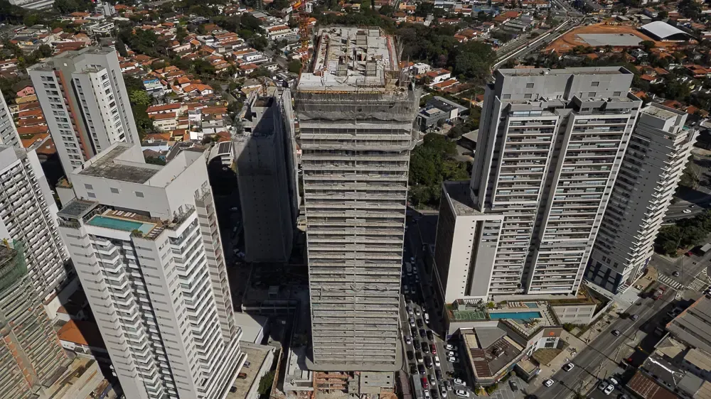 Obra em andamento · Boulevard Butantã