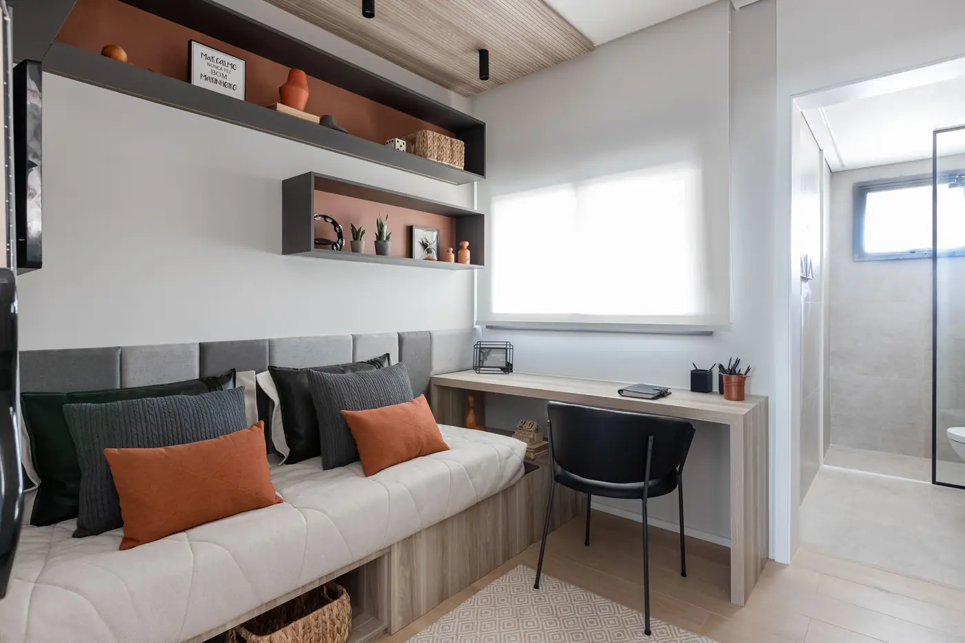 Dormitório com home office · Grand Metropolitan Butantã