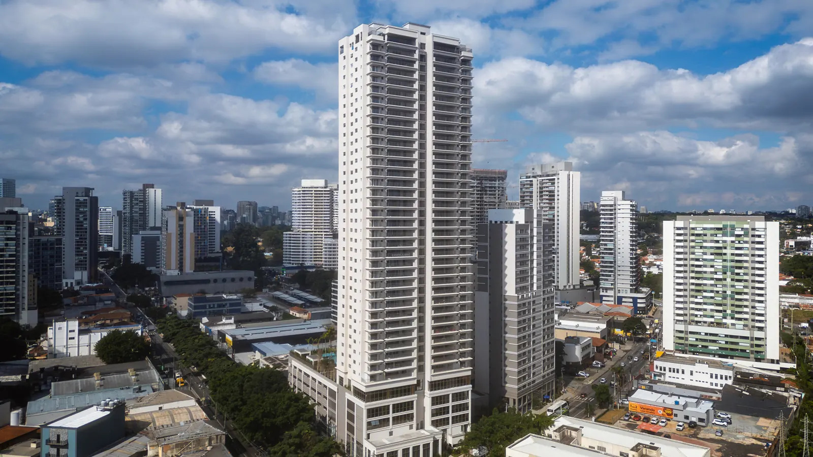Fachada do Green View Residence