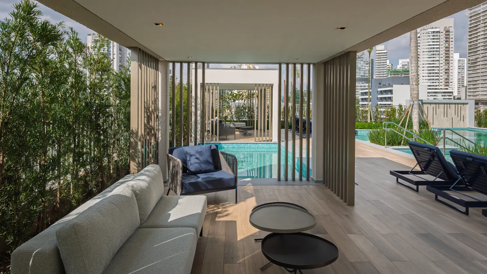 Pool house · Green View Residence