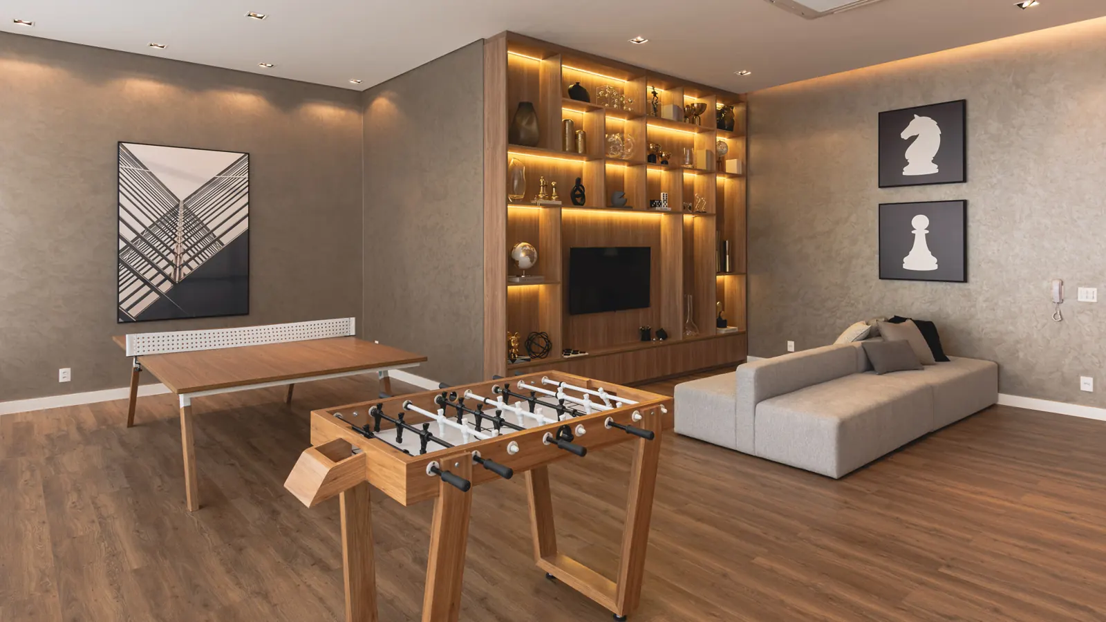 Salão de jogos · Green View Residence
