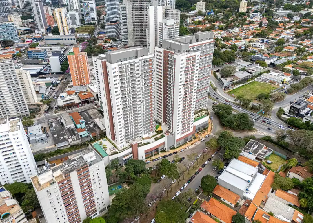 Fachada do Raízes Premium Butantã